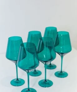 Estelle Colored Wine Stemware