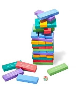 Two’s Company Baby And Kids Tumbling Block Game