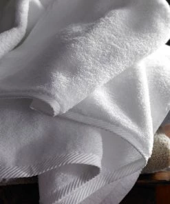 Matouk Milagro Towel Collection, White Linens