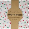 Meri Meri Toot Sweet Napkins - Large Tabletop