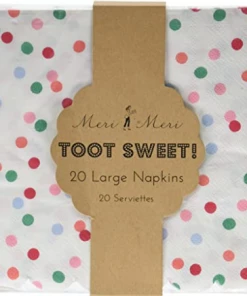 Meri Meri Toot Sweet Napkins - Large Tabletop