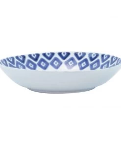Vietri Santorini Serving Bowl Tabletop