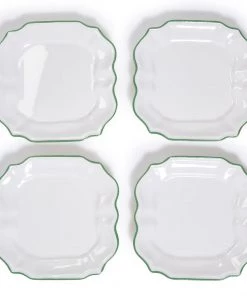 Two’s Company Tabletop Garden Soiree Dinner Plates- 4