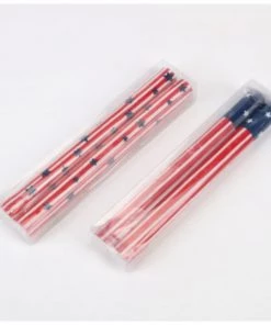One Hundred 80 Degrees Star Spangled Taper Candles