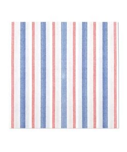 Vietri Papersoft Americana Stripe Cocktail Napkins Tabletop