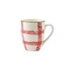 Vietri Mistletoe Plaid Mug