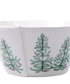 Vietri Tabletop Lastra Holiday Large Stacking Serving Bowl