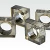 Tizo Design Napkin Holder Smoke Set Of 4 Tabletop