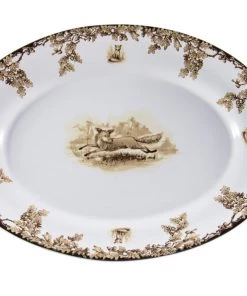 C.E Corey Aiken Large Platter