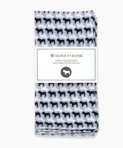 Honey + Hank Accessories Bulldog Tweed Scarf