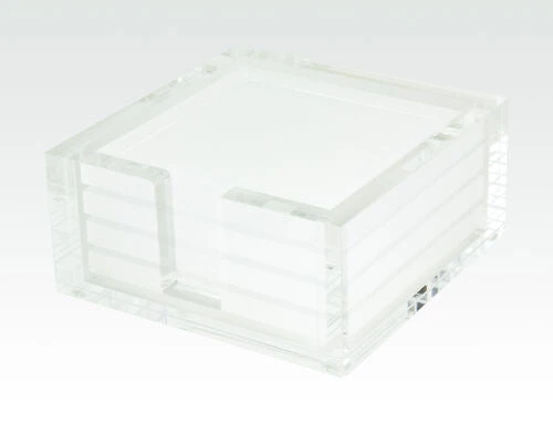 Tizo Design Acrylic Coaster White Set Of 4 Tabletop 1 Tizo Design Acrylic Coaster White Set Of 4 Tabletop