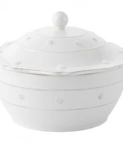 Juliska Berry & Thread Whitewash Covered Casserole Tabletop