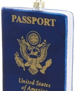 Cody Foster Holiday USA Passport Ornament