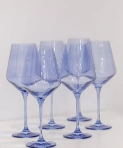 Estelle Colored Wine Stemware