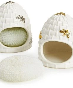 Two’s Company Kitchen And Bar Beehive Scrubby Holder