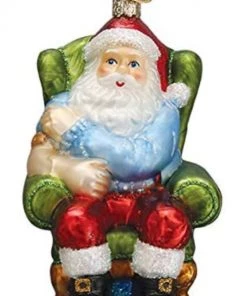 Old World Christmas Holiday Vaccinated Santa