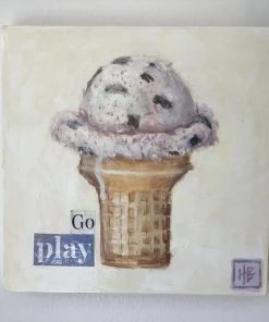 Highland Gallery Chocolate Chip Childhood By Helen Brooks Décor