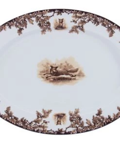 C.E Corey Aiken 16" Oval Platter Tabletop