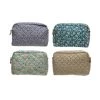 Creative Co-Op Accessories Quilted Cotton Floral Chintz Zip Pouch