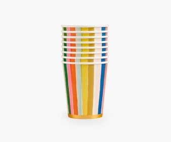 Rifle Paper Co. Feliz 8oz Cups Tabletop 1 Rifle Paper Co. Feliz 8oz Cups Tabletop