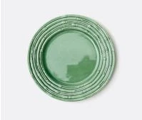 Blue Pheasant Gia Green Bamboo Salad/Dessert Plate