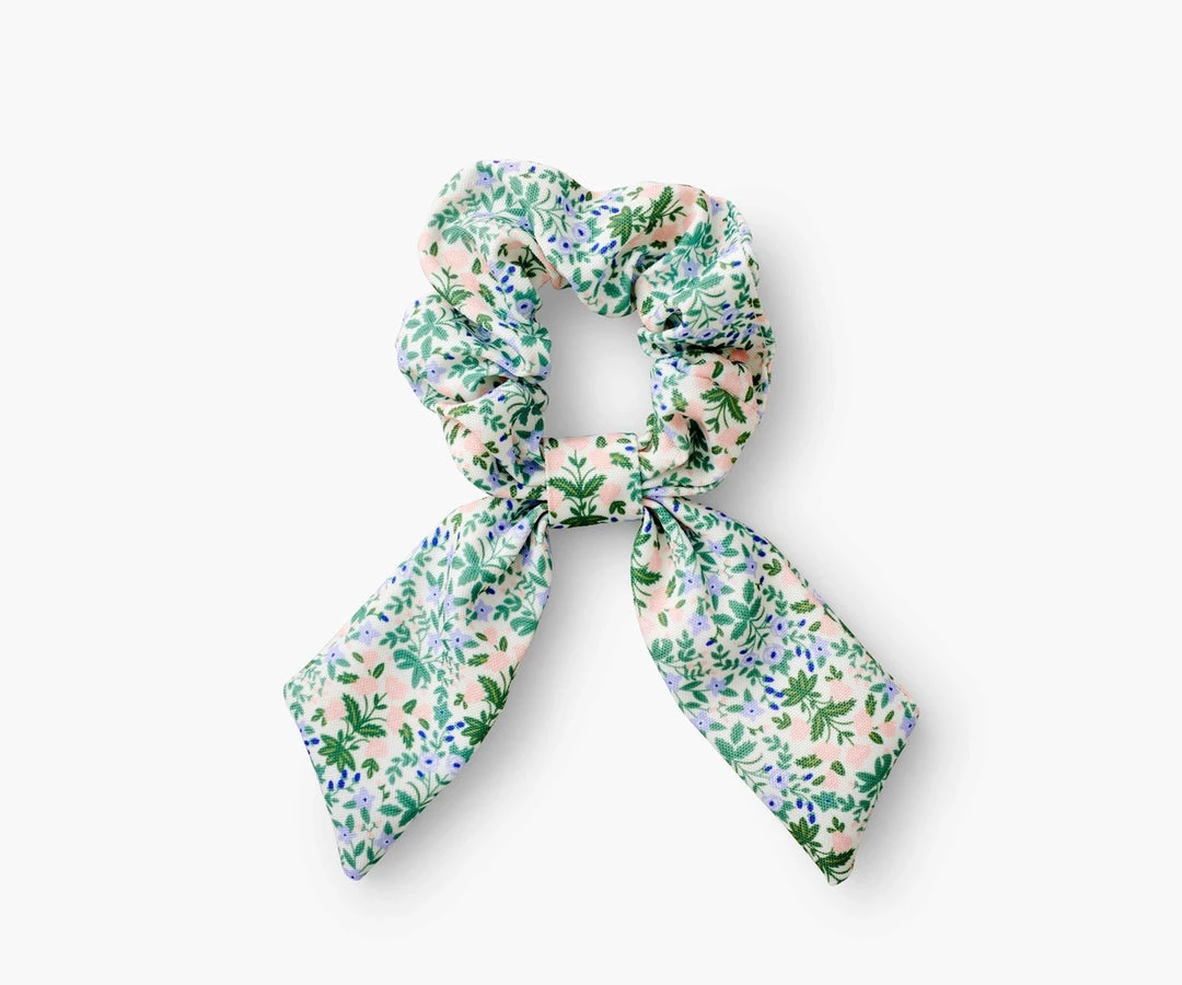 Rifle Paper Co. Accessories Lottie Cream Scrunchie 1 Rifle Paper Co. Accessories Lottie Cream Scrunchie