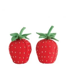 Creative Co-Op Baby And Kids Strawberry Bookends