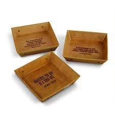 Two’s Company Leather Tray Accessories