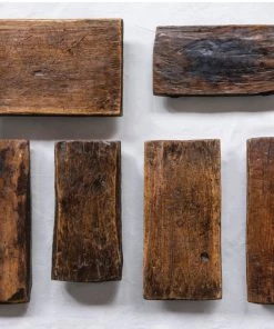 Creative Co-Op Decorative Wood Pedestal Décor