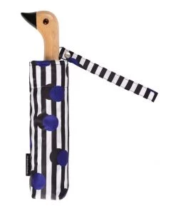 ODH Limited Polkastripe Compact Umbrella Baby And Kids