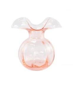 Vietri Hibiscus Glass Bud Vase Décor