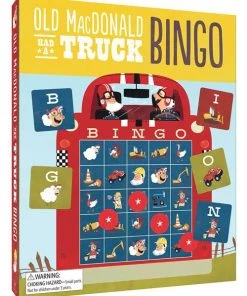 Hachette Old MacDonald Had A Truck Bingo