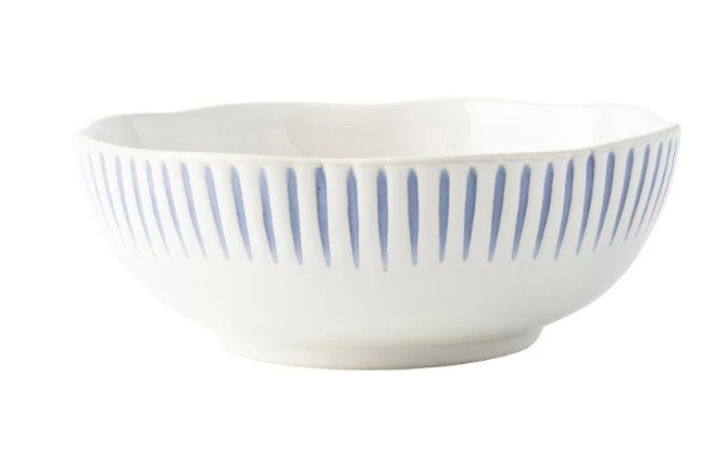 Juliska Sitio Stripe Indigo Coupe Bowl 1 Juliska Sitio Stripe Indigo Coupe Bowl