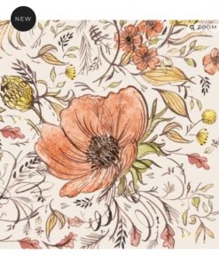 Hester & Cook Tabletop Autumn Arrangement Cocktail Napkins - Pack Of 20