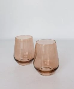 Estelle Colored Wine Stemless