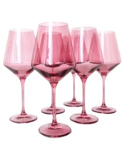 Estelle Colored Wine Stemware
