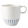 Juliska Sitio Stripe Indigo Mug
