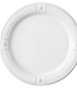 Juliska Tabletop Berry & Thread French Panel Whitewash Dessert/Salad Plate