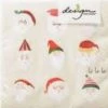 Design Design Santa Soirée Beverage Napkin Paper Goods