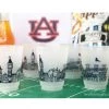 Two Funny Girls Paper Goods Shatterproof Auburn University Skyline Cup Pack