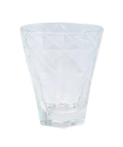 Vietri Tabletop Prism Clear Short Tumbler