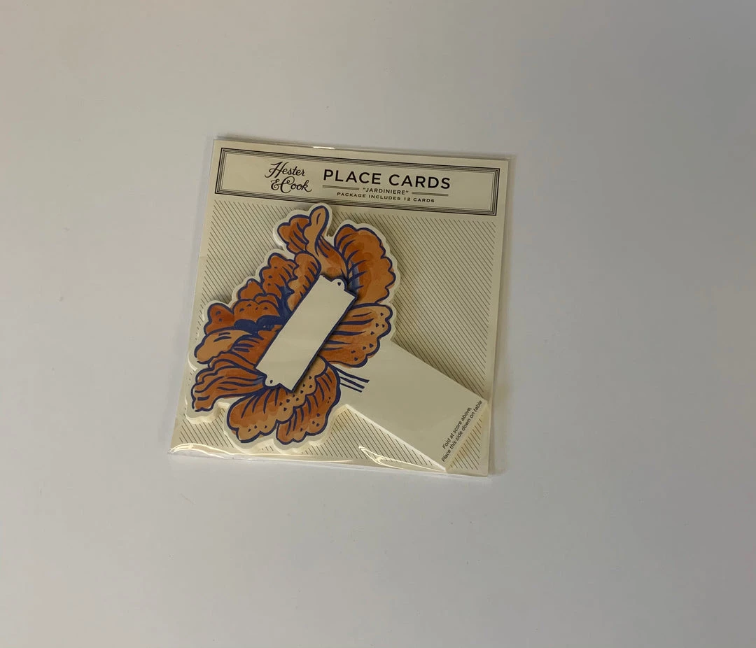 Hester & Cook Jardiniere Place Card 1 Hester & Cook Jardiniere Place Card