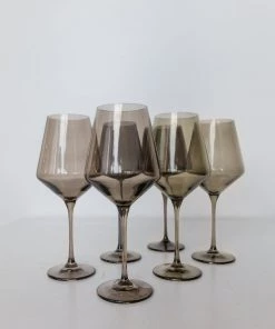 Estelle Colored Wine Stemware