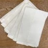 Boutross Imports Linens Hemstitch Linen Guest Towels