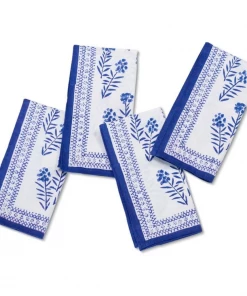 Pomegranate Phlox Napkins