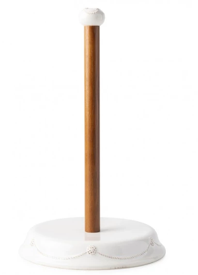 Juliska Berry & Thread Whitewash Paper Towel Holder Kitchen And Bar 2 Juliska Berry & Thread Whitewash Paper Towel Holder Kitchen And Bar