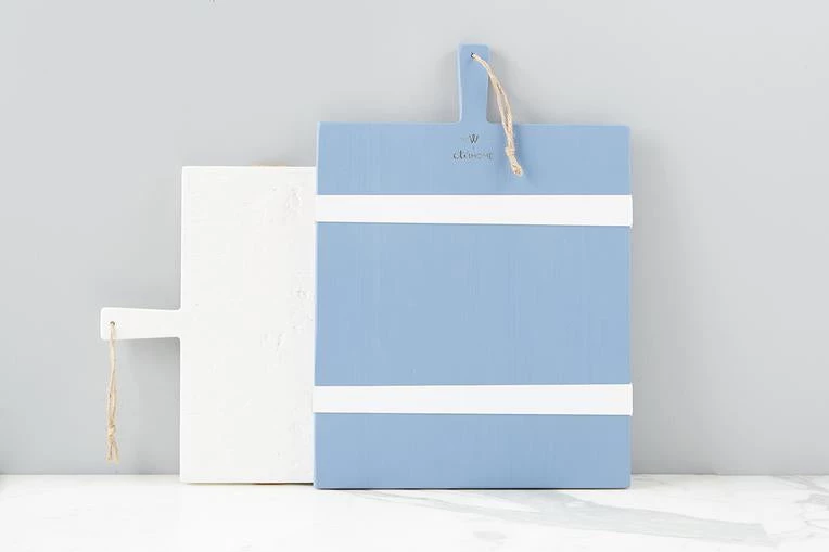 Etu Home Etú French Blue White Rectangle MOD Charcuterie Board - Medium 1 Etu Home Etú French Blue White Rectangle MOD Charcuterie Board - Medium