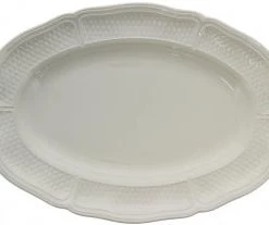 Tabletop Gien Pont Aux Choux, White-Oval Platter Large