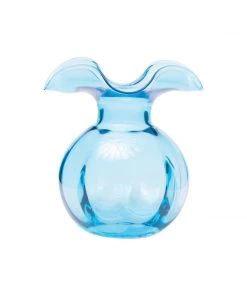 Vietri Hibiscus Glass Bud Vase Décor