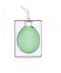 Ichendorf CILINDRO Oil Bottle Doublewalled - Green 150ml Kitchen And Bar